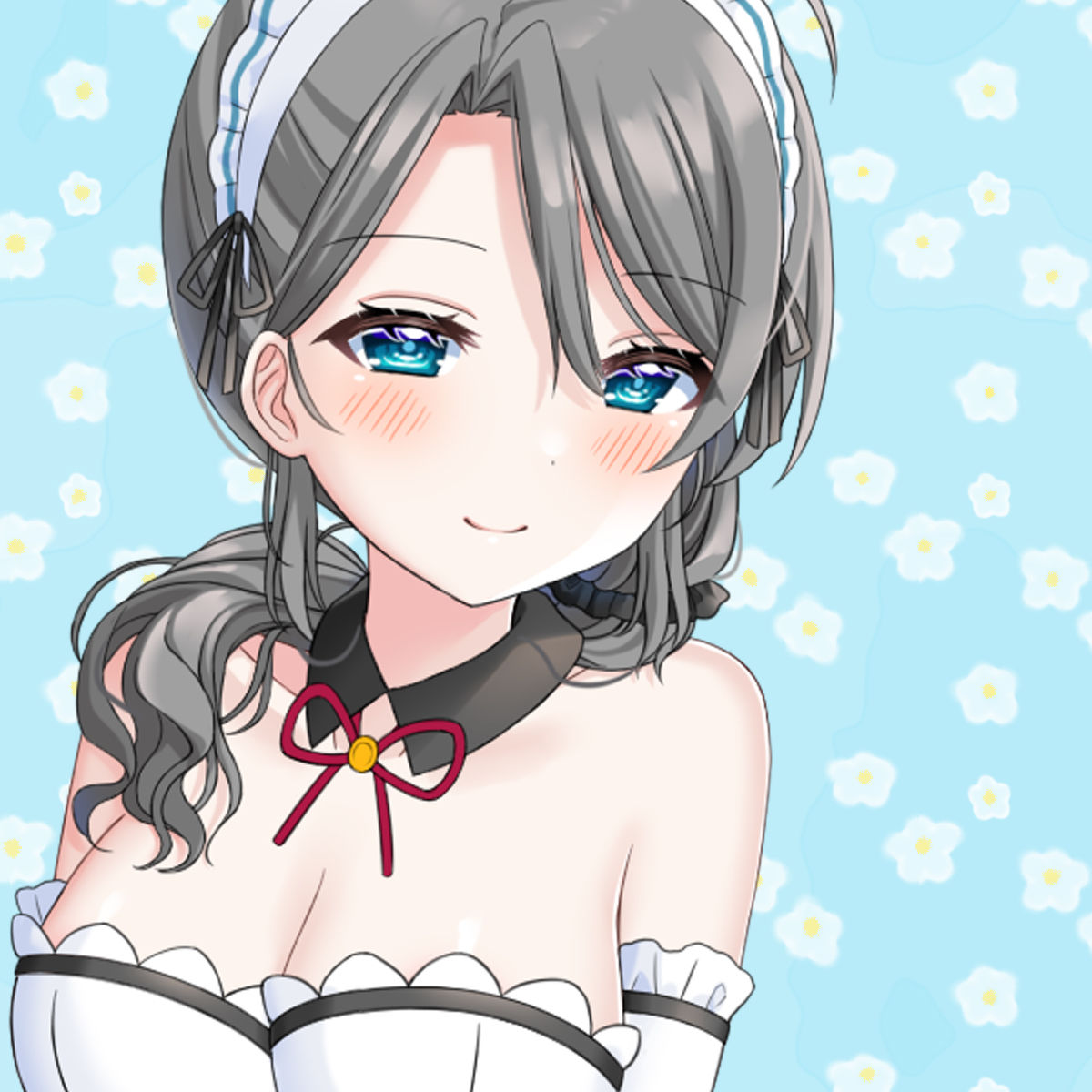 サンプル画像6:お屋敷メイドのず〜っと4人で♪ ハーレムおねだりオナサポ♪♪(DL製作班) [d_269631]