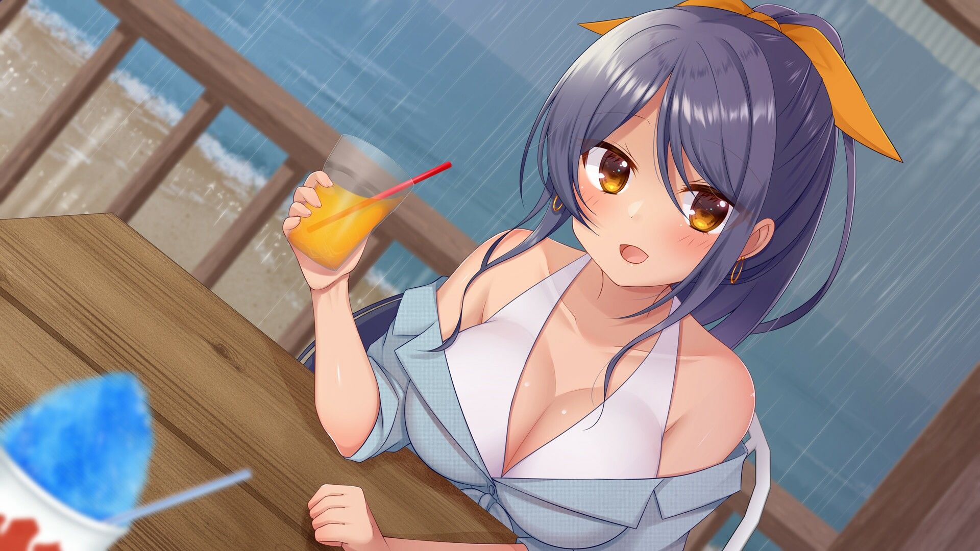 サンプル画像5:【CV.柚原みう】Love ＆ Blues【耳かき / スタジオKU100収録作品】(Refer U) [d_269743]