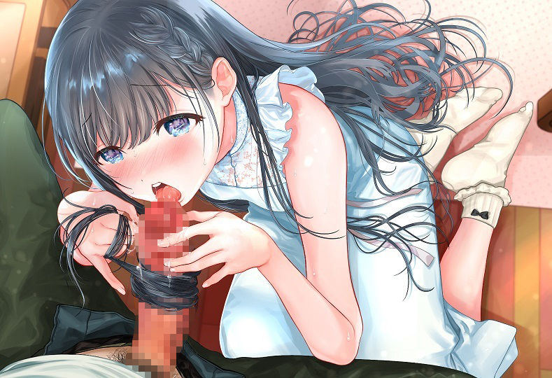 サンプル画像1:お口で優しく癒されたい！ 〜Vol.5 清楚な先輩・なぎさ編〜(黒翡翠工房) [d_273749]