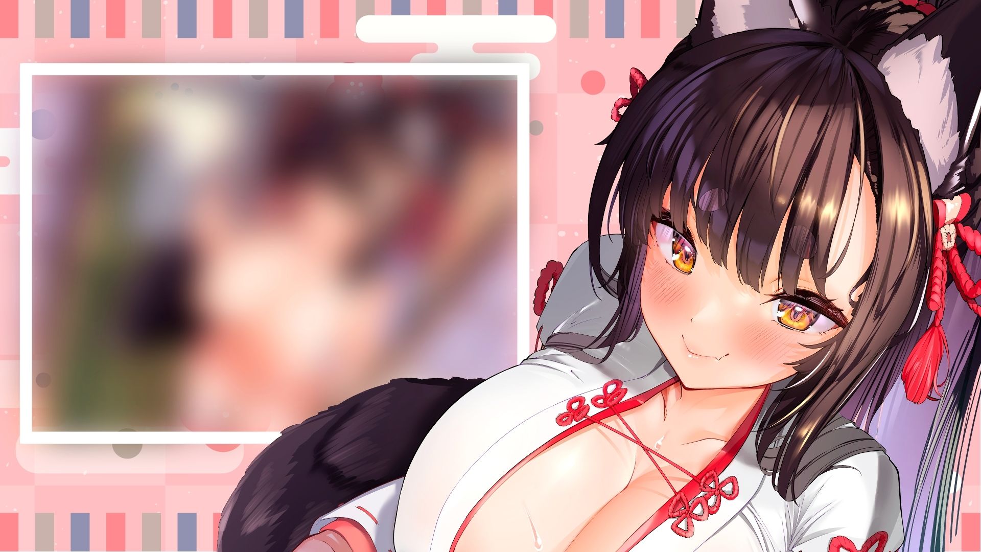 サンプル画像3:のじゃロリ巫女きつね娘のドスケベ勧誘性活 〜絶対に信者が欲しいおきつねさまのやらしいお誘い VS ケモミミ美少女大好きなボクの理性〜【ケモミミ娘ときもちい日常】(あずま屋) [d_274290]