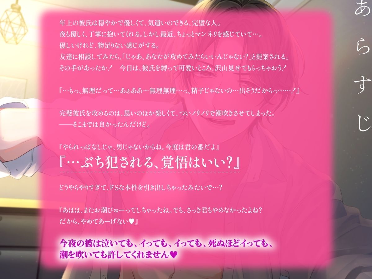 溺愛スパダリ彼氏を攻まくった結果→ドS覚醒!泣いても連続絶頂快楽責めえっちされました