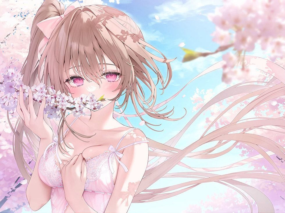 サンプル画像6:春風恋歌 桜色の初恋（ファーストラブ）【KU100ハイレゾ】(パースペクティブ少女幻奏) [d_276479]