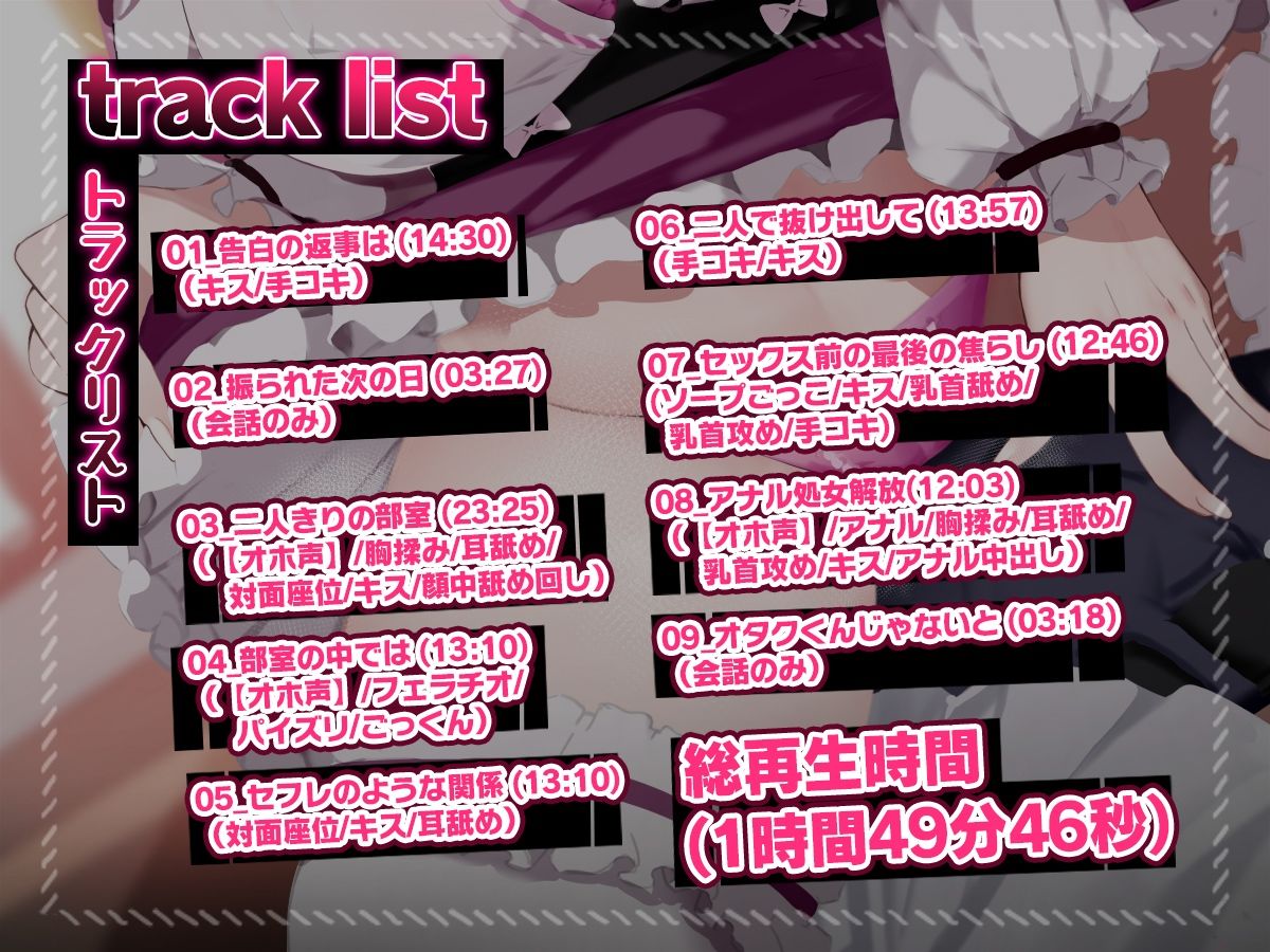 サンプル画像3:【オホ声】肉食系なオタサーの姫の処女アナルは射精管理後のチ●ポにはキツすぎる！！(わたるそふと) [d_276852]