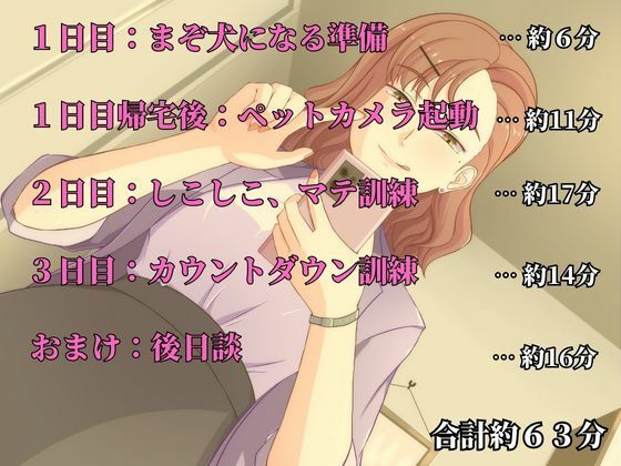 サンプル画像2:遠距離ドS彼女のペットカメラ越し射精指示(さでぃすと・れりす) [d_277362]