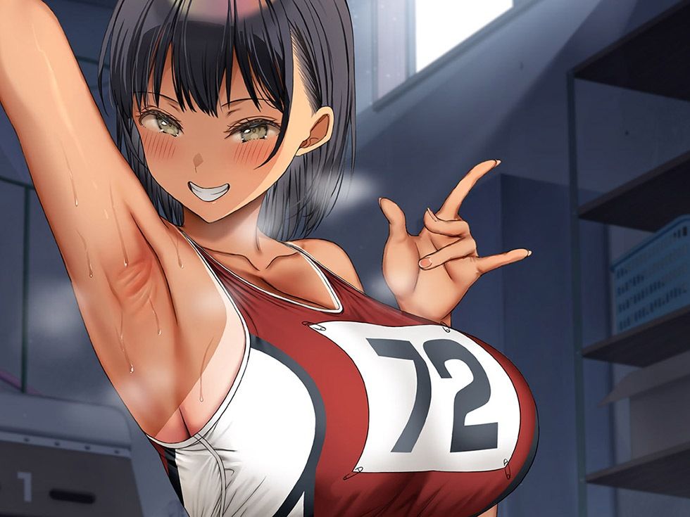 サンプル画像6:陸上部の彼女 汗で蒸れた彼女の脇とま〇こと尻穴の香ばしいスメルを胸一杯に吸い込んで射精する【KU100ハイレゾ】(パースペクティブ少女幻奏) [d_277376]