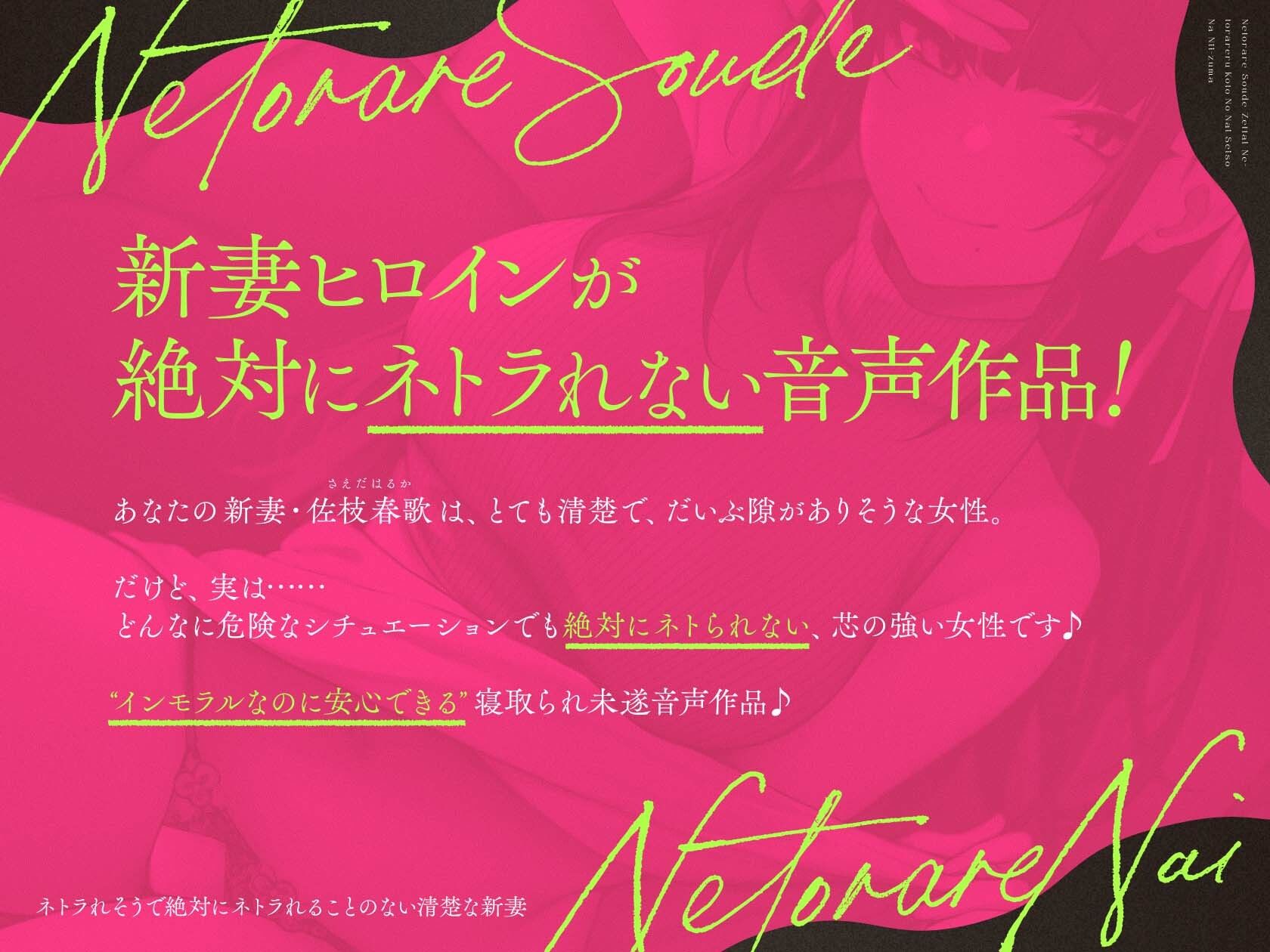 サンプル画像1:ネトラれそうで絶対にネトラれることのない清楚な新妻【バイノーラル】(防鯖潤滑剤) [d_277416]