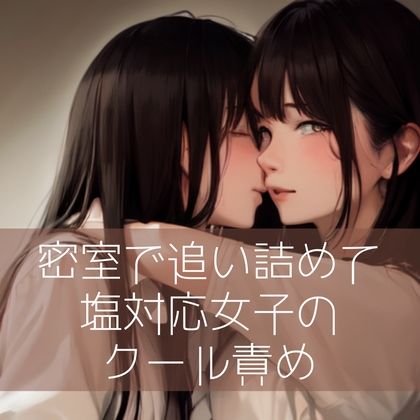 サンプル画像1:【百合】密室で追い詰めて…塩対応女子のクール責め(たらこクラブ) [d_277567]