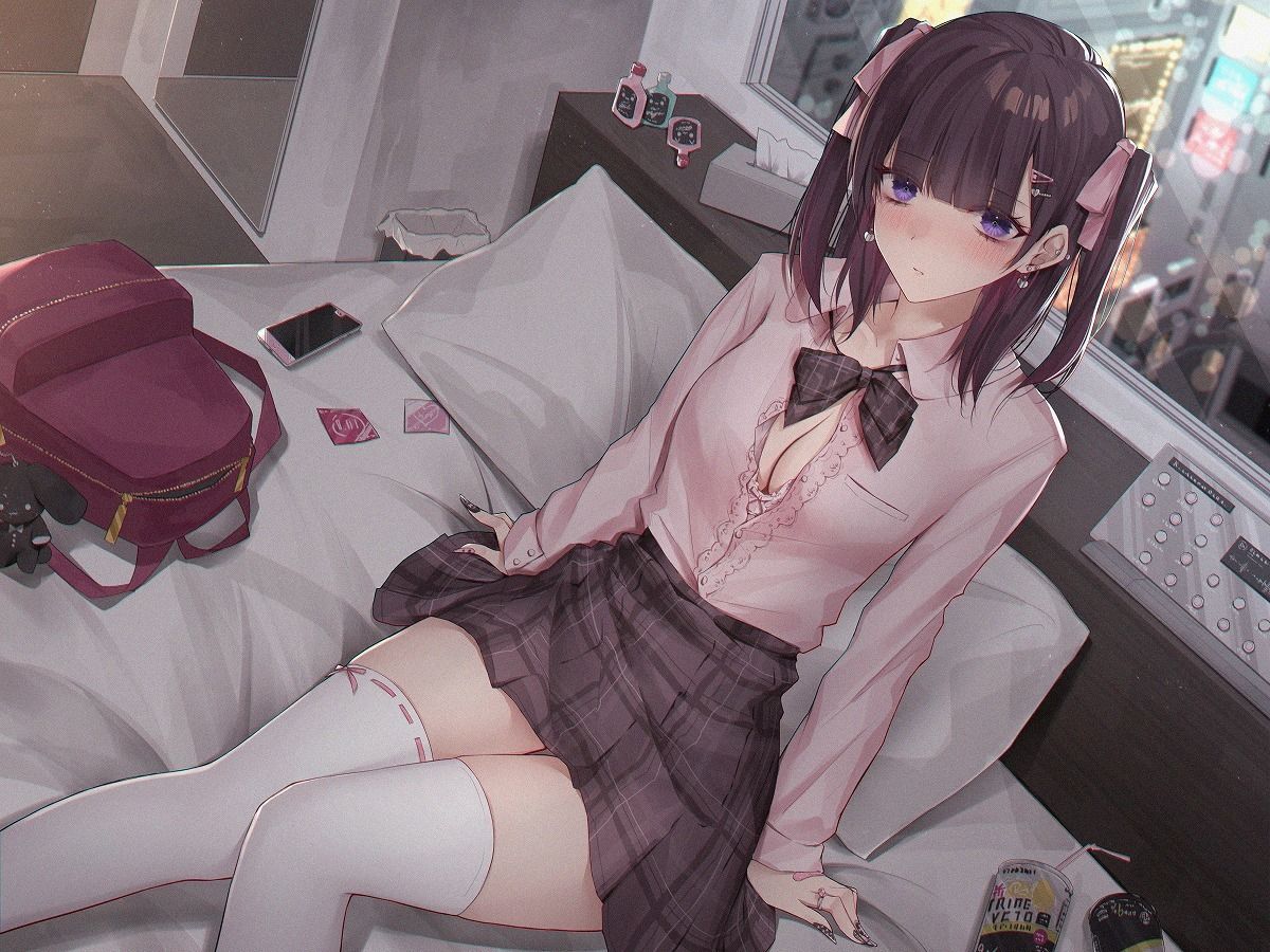 サンプル画像1:【地雷系・分からせ】見た目だけいいホス狂メンヘラ愛沢サヤカ（20歳）は、今日も身体で稼いで全額担当に貢ぐクズ女。(クロんりーわん) [d_278469]