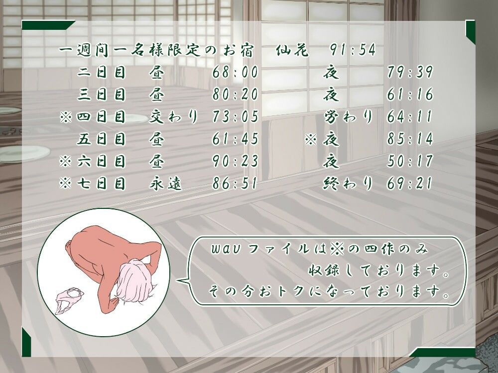 サンプル画像1:仙花 いつかの一週間(近未来のふわふわ) [d_278796]