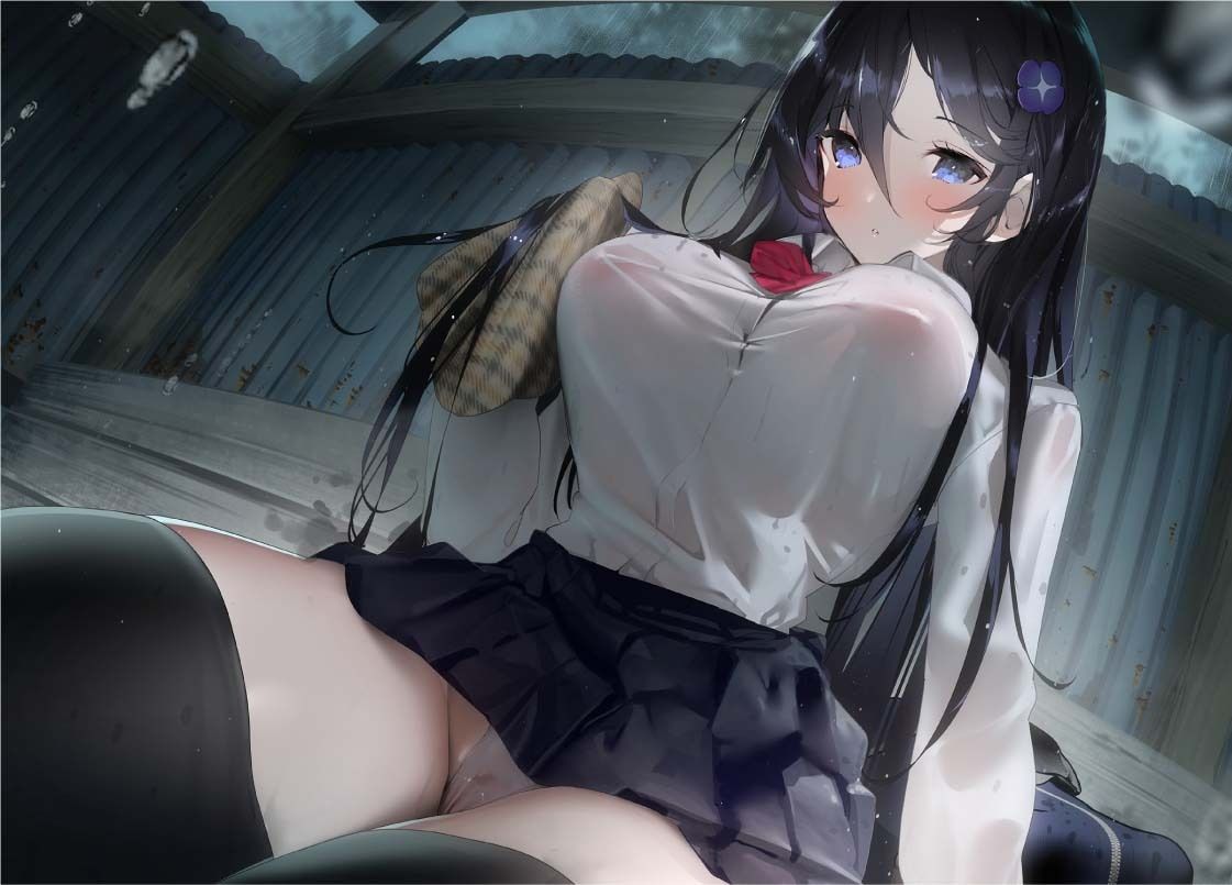 サンプル画像1:甘濡れ先輩JK〜甘やかし濡れお〇んことお外えっち〜【フォーリーサウンド】(テグラユウキ) [d_279952]