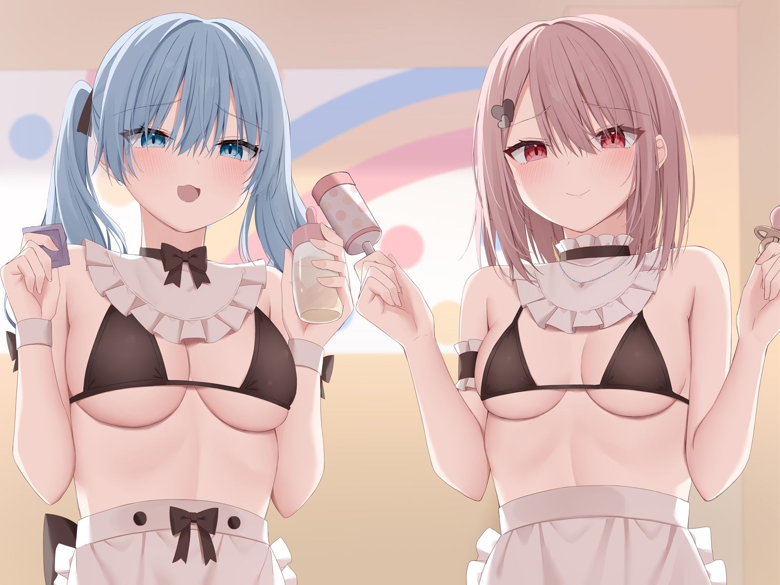 サンプル画像1:【KU100】職場体験J〇ママ！ オトナ〇〇〇でたっぷり退行ばぶばぶプレイ♪(Deep；Dahlia) [d_280183]