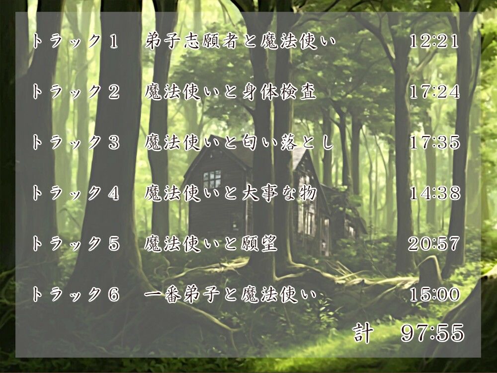 サンプル画像4:魔法使いとその小さな弟子(近未来のふわふわ) [d_281043]