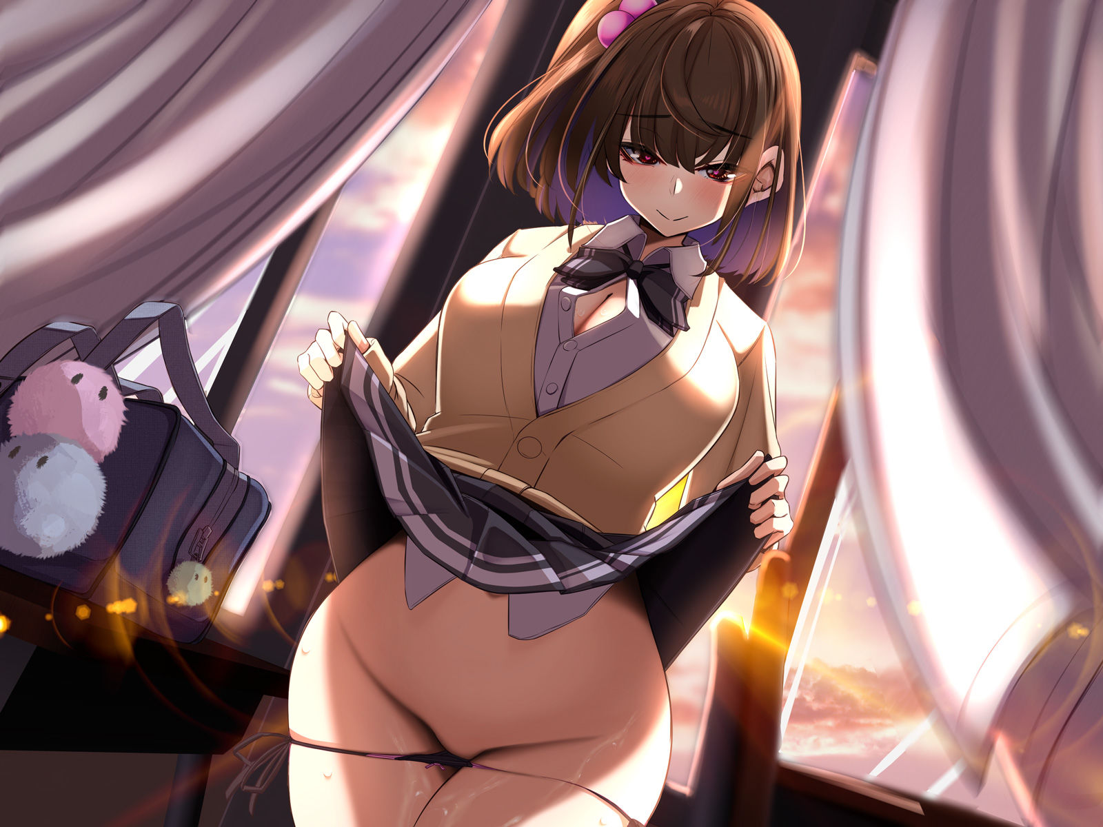 サンプル画像2:俺の教え子はいつでもおまんこしてくれるどすけべ性徒〜放課後のあまイチャ中出し懇願えっち〜(うこんちゃん☆かんぱにぃ) [d_281629]