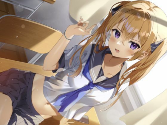 サンプル画像1:【ASMR】ツンデレ転校生とえっちな日常(べーた・えんどるふぃん) [d_281831]