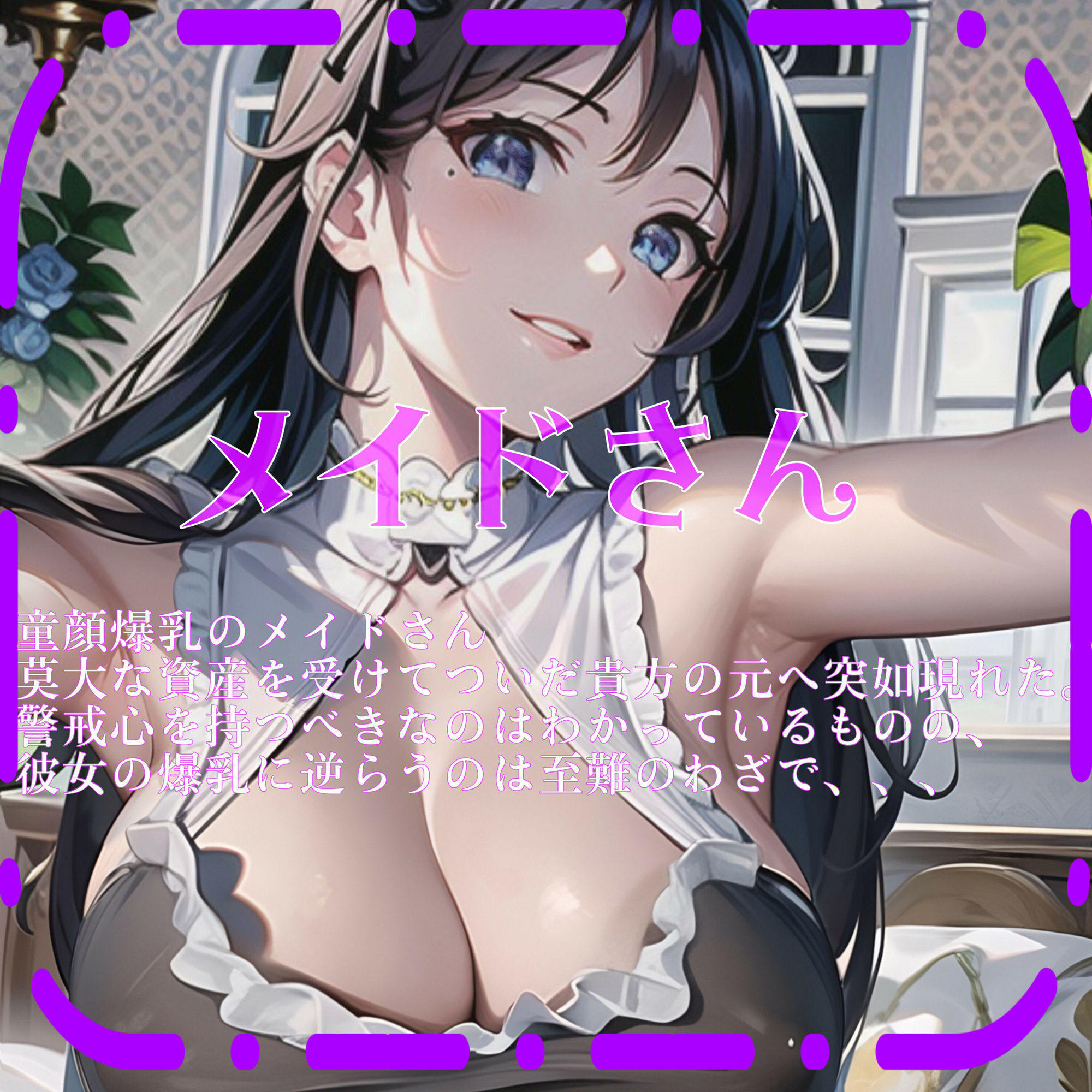 サンプル画像1:性悪メイドの心の声 〜ウソ喘ぎ＆ウソオホ声〜(女尊男卑戦線) [d_281970]