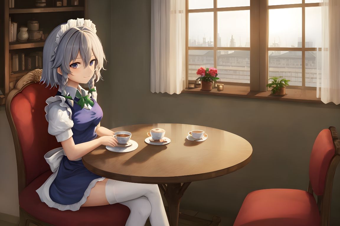 サンプル画像5:【囁き×ASMR】紅魔館の瀟洒なメイド 〜十六夜咲夜の耳奉仕〜(俺のフェチボイス) [d_284055]