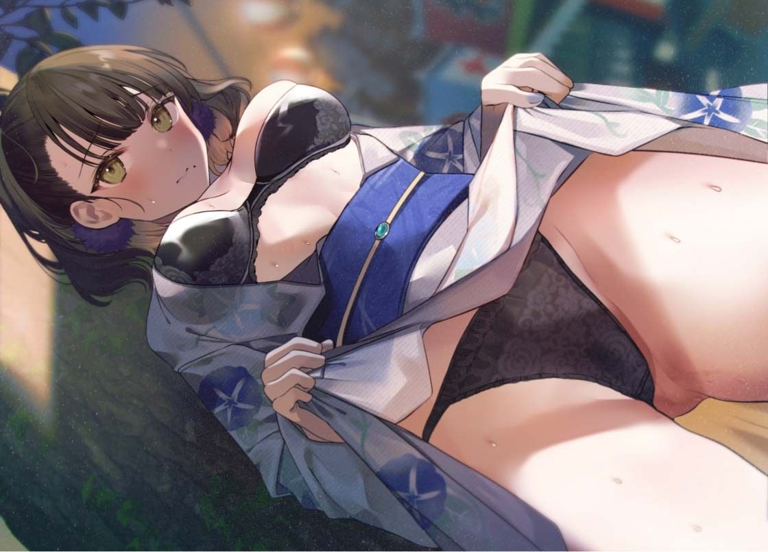 サンプル画像1:浴衣デートでお祭りイチャイチャえっち【フォーリーサウンド】(テグラユウキ) [d_285413]