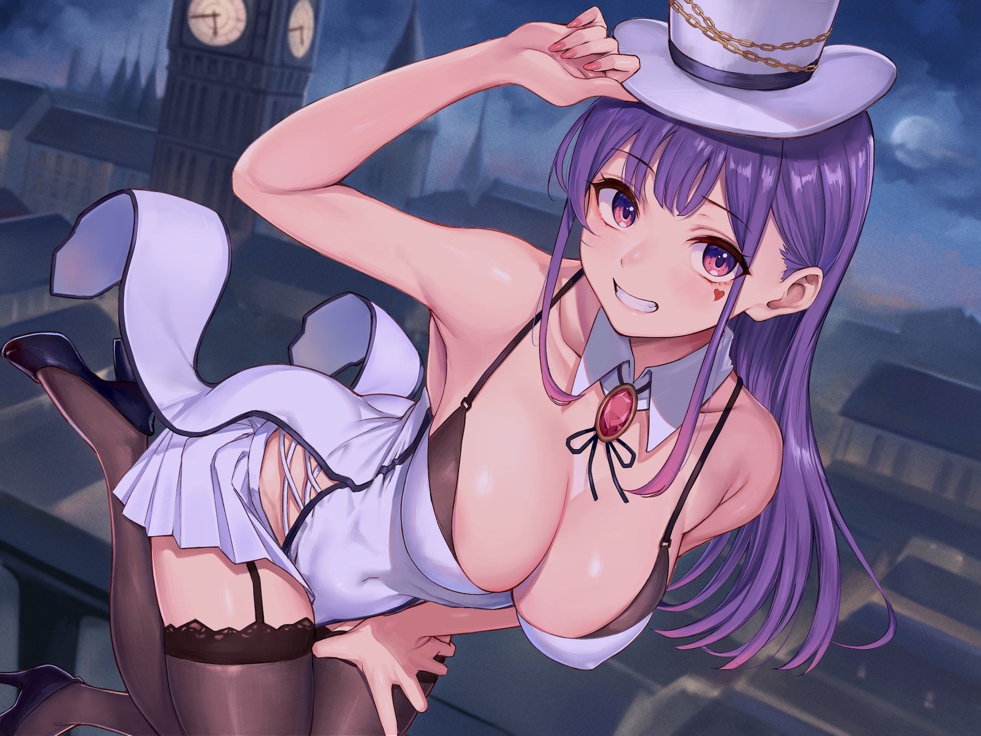 サンプル画像6:【逆転なし】生意気ボイスのドスケベ女怪盗に密着乳首責めえっちで童貞奪われ終わらない乳首イキ逆レ●プ♪【KU100】(スタジオりふれぼ) [d_285995]