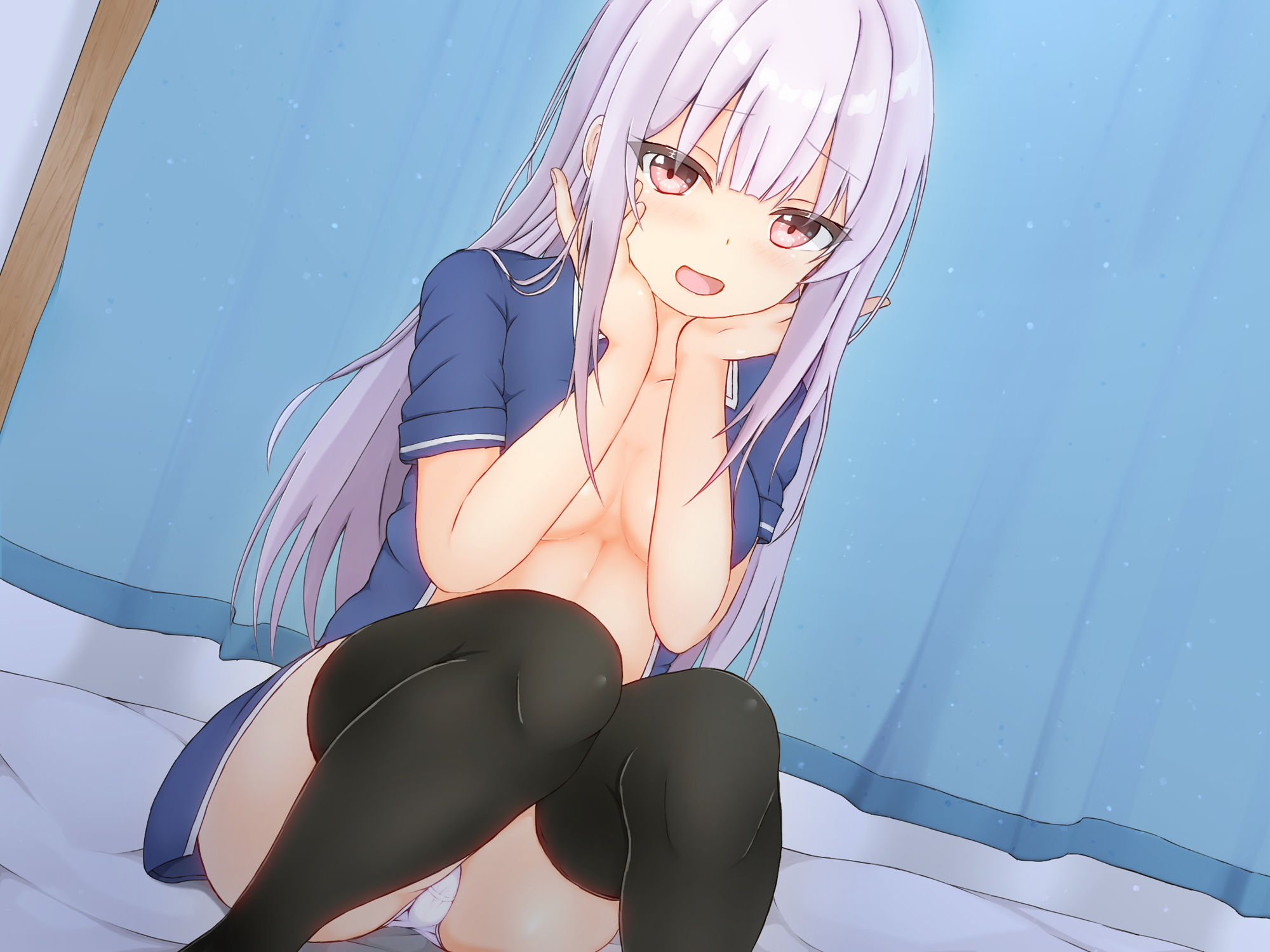 サンプル画像1:懐いていた近所のメス◯キに乳首オナニーを見られた俺は彼女に逆らえない(MayThird) [d_288455]