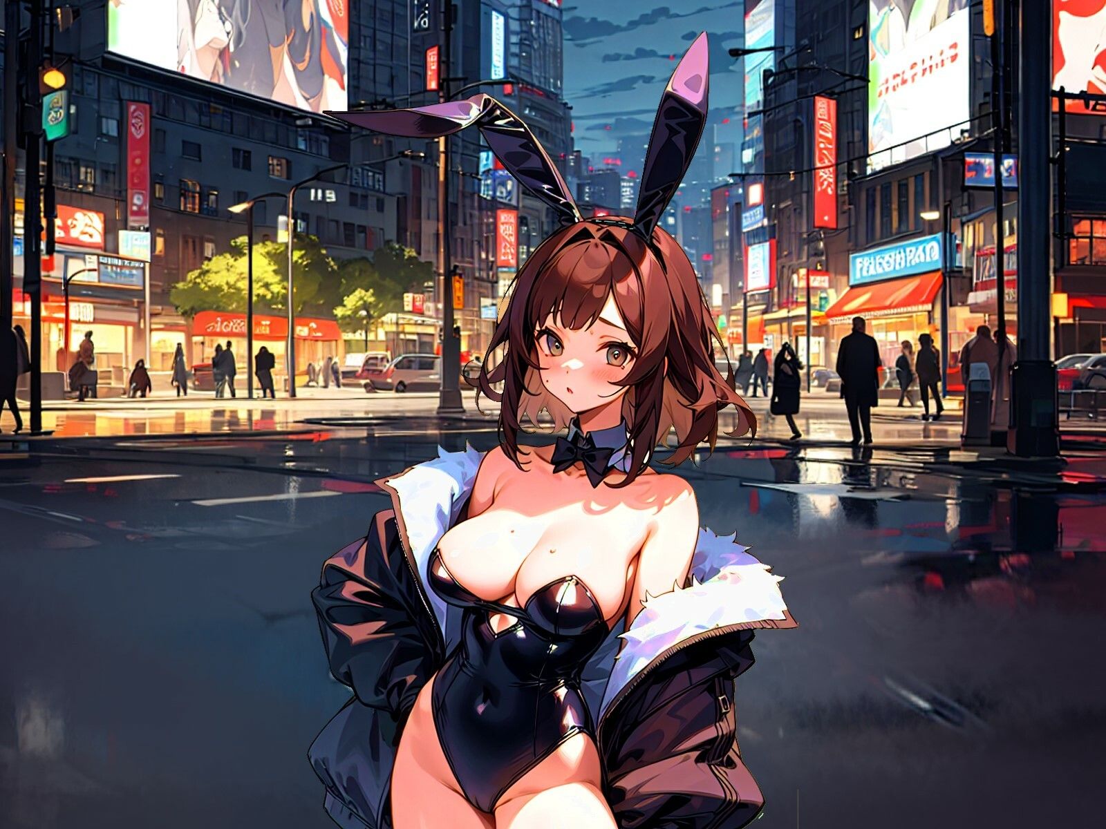 【オホ声】催●アプリでバニーガールにチン媚びおねだりセックスさせる話