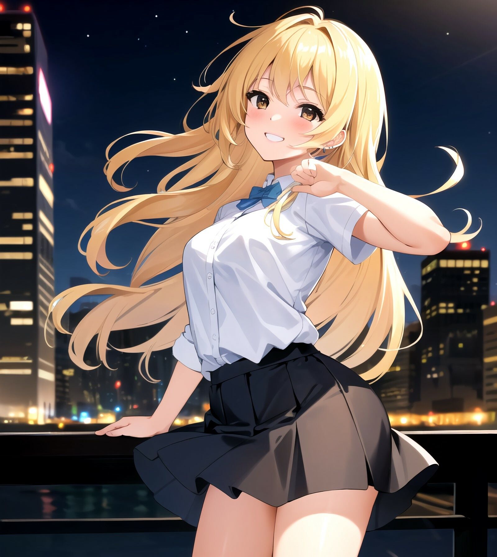 サンプル画像4:【オホ声】催●アプリで金髪ギャルJKにチン媚びおねだりセックスさせる話(ネジ企画) [d_290742]