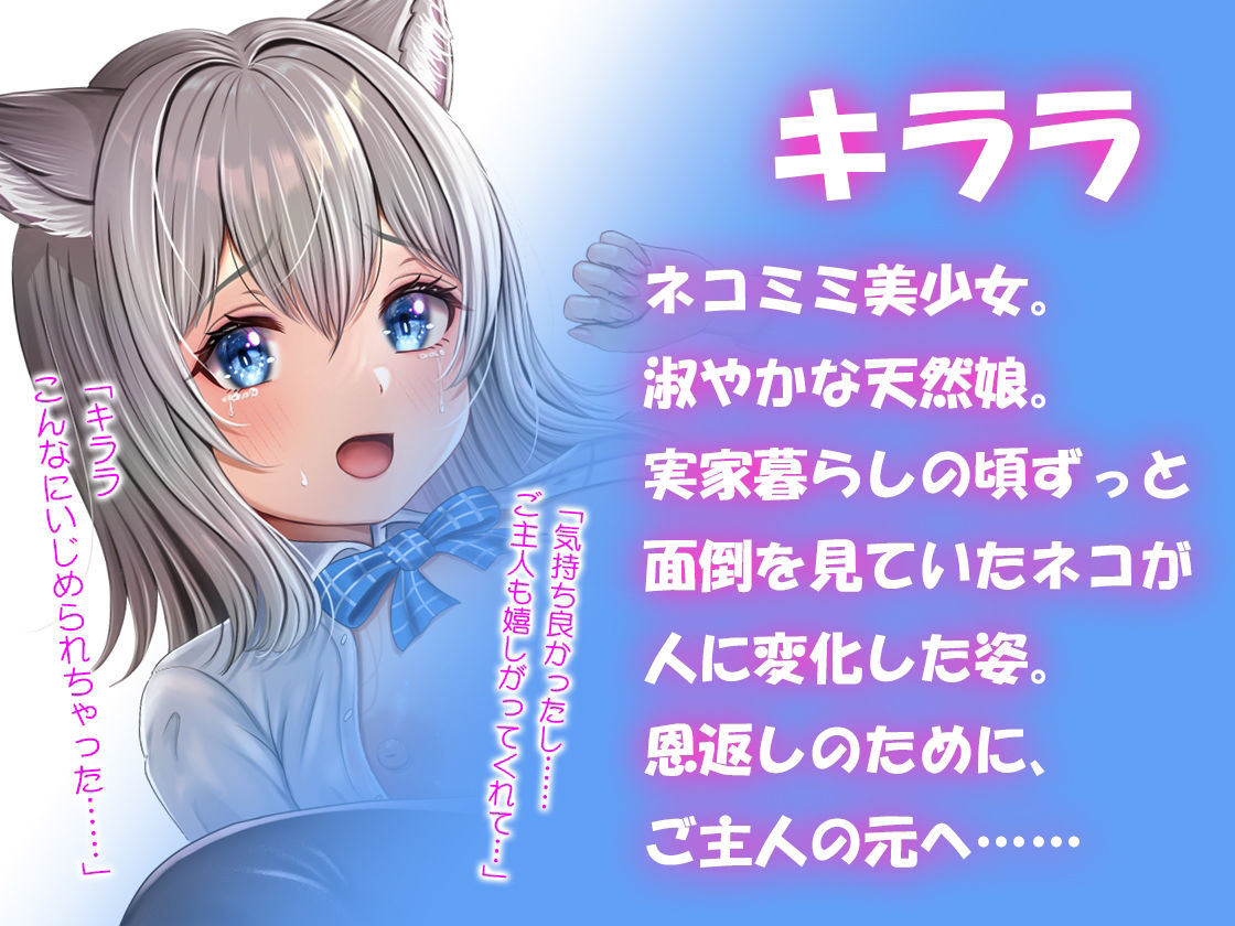 サンプル画像2:【バイノーラル】ねこのエッチな恩返し〜天然ネコ娘とのエロユル生活(m3t) [d_290813]