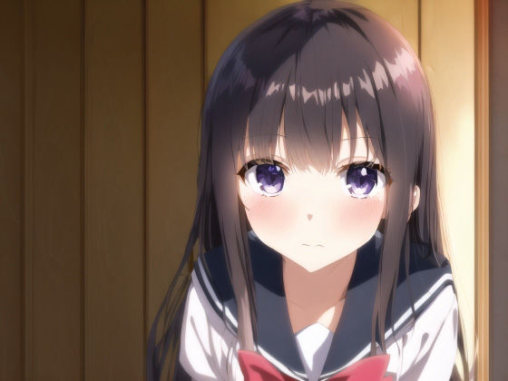 サンプル画像1:【密着囁き】幼馴染 果歩（かほ）と危ない耳舐め夏休み。〜幼馴染との、いけない処女膜貫通中出しSEX〜。(にゃんこフェチ) [d_291261]