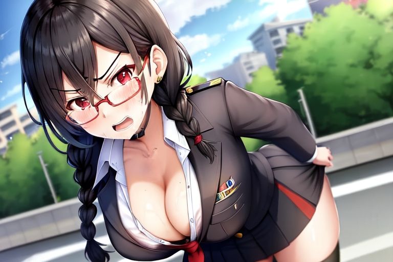 サンプル画像6:ドスケベ校則のある学校性活〜おチンポの勃起は風紀委員が許しません！〜(ASMR本舗) [d_291361]