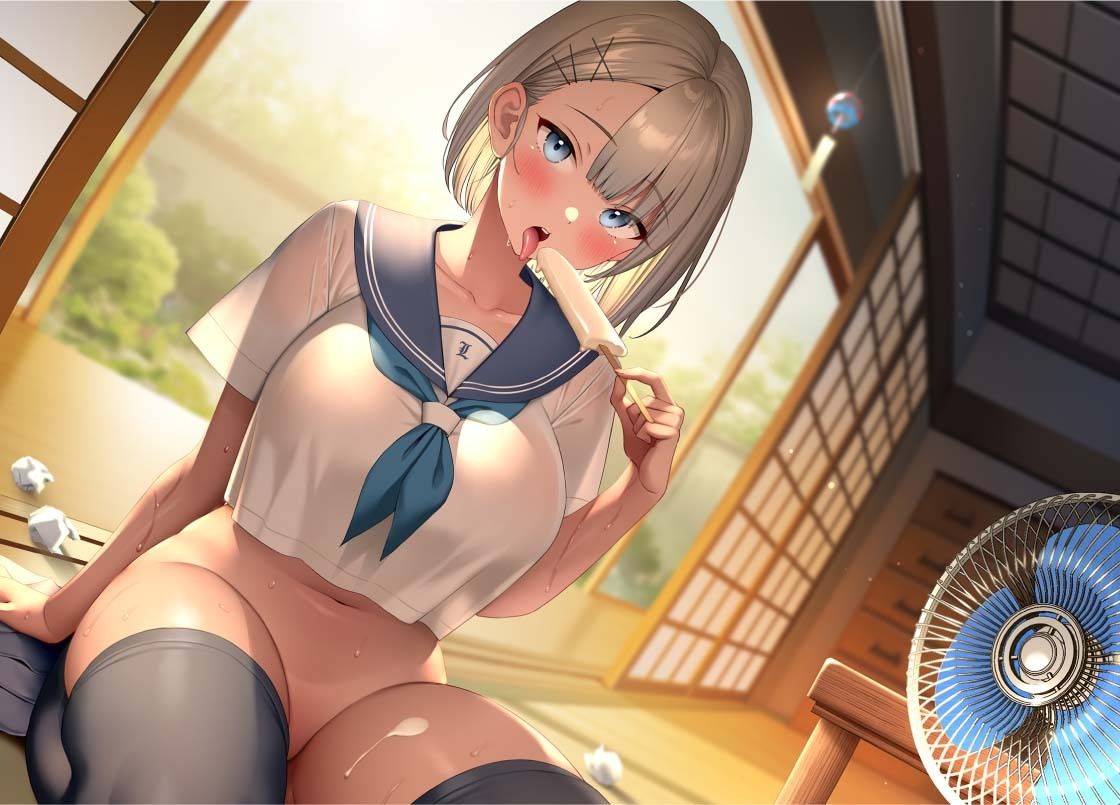 サンプル画像1:ギャルとの田舎夏休み〜やる事ないし汗だく中出しセックスで孕ませちゃお〜【フォーリーサウンド】(テグラユウキ) [d_292952]