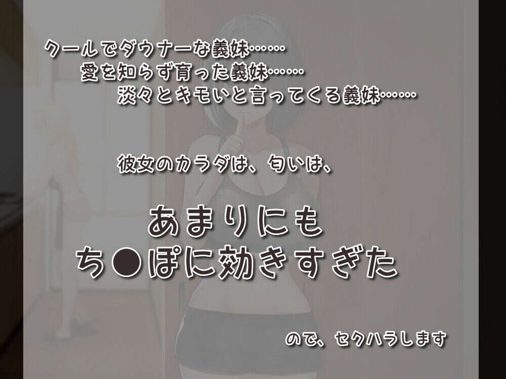 サンプル画像2:愛知らぬ クールダウナーの義妹よ おまえの匂いは国宝級(歌い鈴) [d_293383]