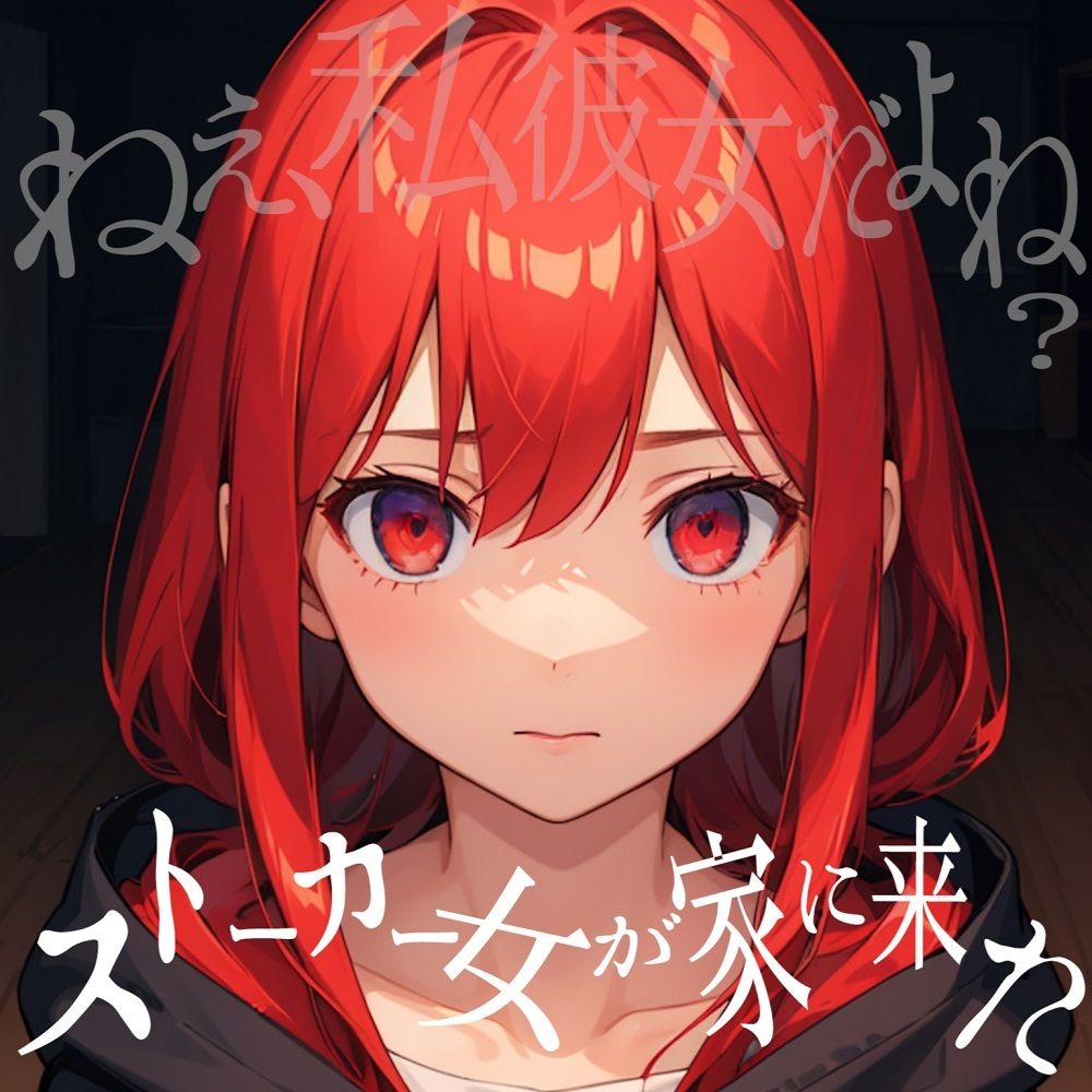 サンプル画像1:ストーカー女が家に来た・・・！！狂気な彼女に脅されて始まるえっちな時間♪(えむすたでぃお) [d_295818]