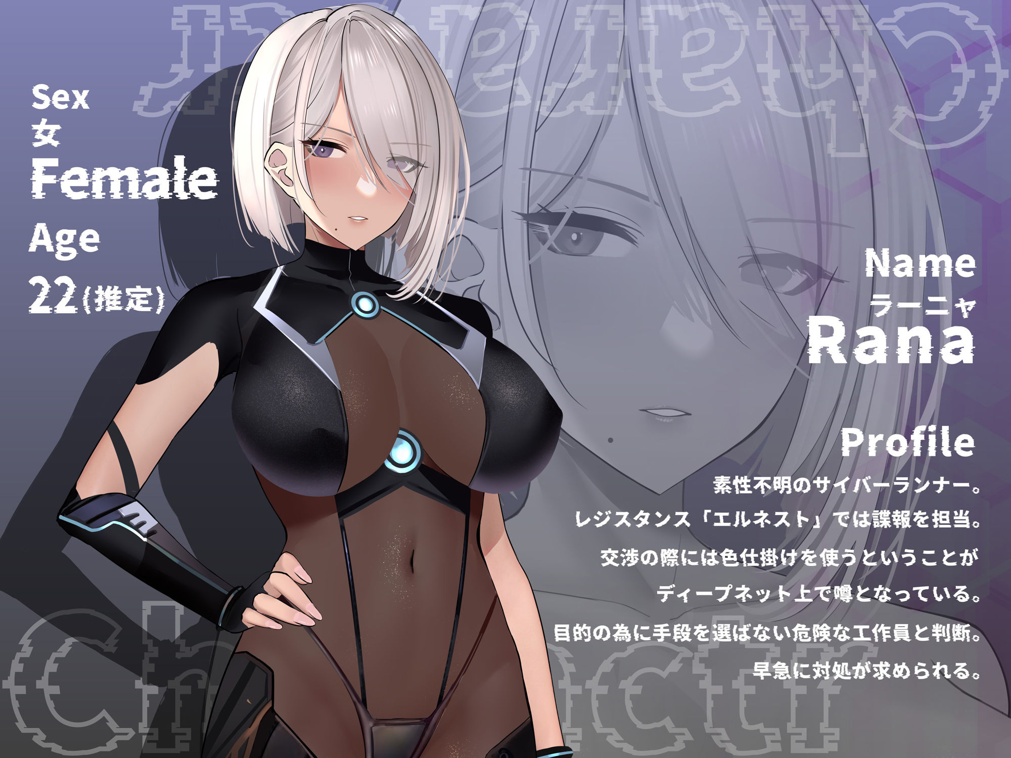 サンプル画像1:あなたに心酔している敬語クール美人スパイのおまんこ仕事術(ふぁんしー探偵団) [d_297726]