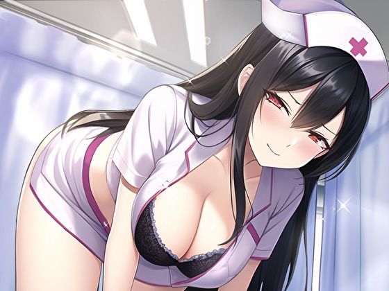 サンプル画像2:献身的なフリしてルーインドオーガズムで弄ぶ小悪魔ナースと7日間入院性活(バタリンコちゃん) [d_298815]