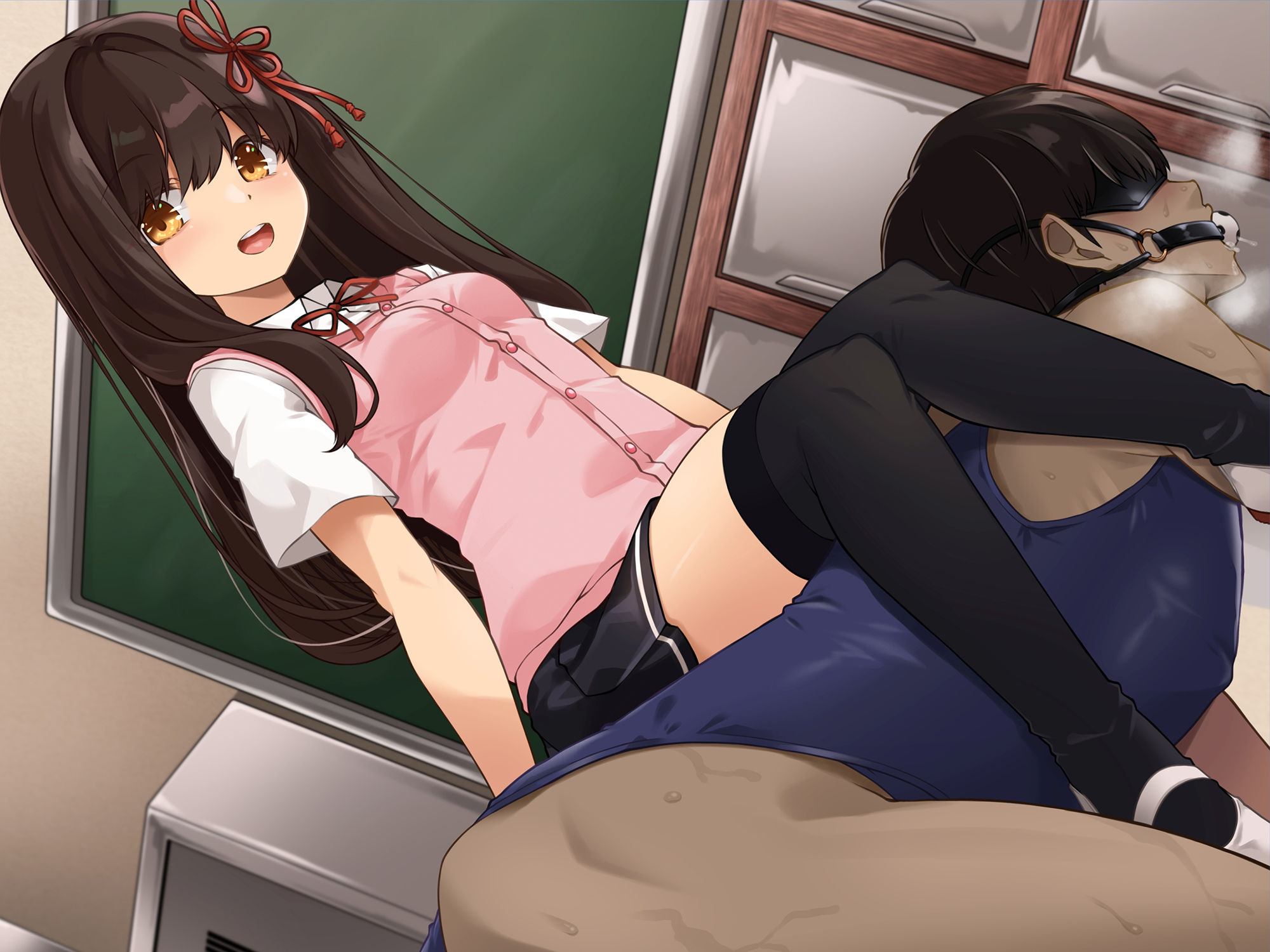 サンプル画像2:小動物系後輩女子さやの先輩メスイキ奴●化計画(ヒット＆アウェイ) [d_299044]