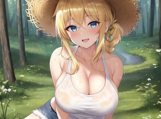 サンプル画像1:田んぼに落ちていた異世界から来た腹ペコの女騎士にご飯を食べさせたらお礼に処女を捧げられた件(巨乳大好き屋) [d_299991]