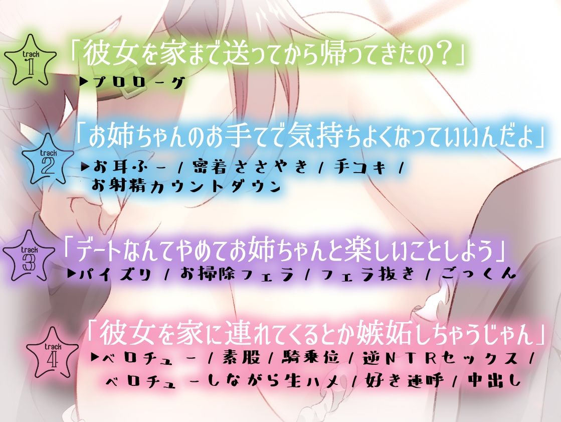 サンプル画像3:【あまあま逆NTR】弟のことが大好きな双子のお姉ちゃんは愛が重い〜双子はお互いの身体で性処理するのが当然なんだよ〜【フルカラー漫画付き♪】(ろこまに) [d_302204]