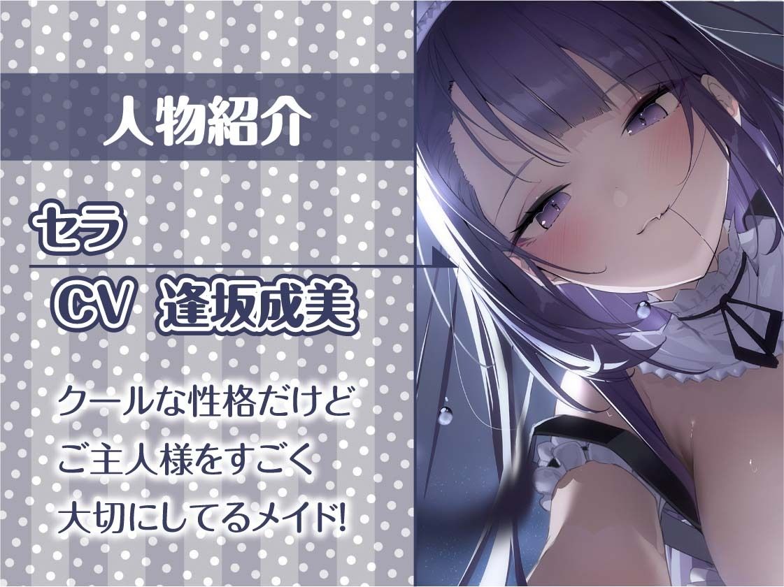 サンプル画像5:密着甘々クールメイド〜耳元で囁かれながら甘々中出しえっち〜【フォーリーサウンド】(テグラユウキ) [d_302794]