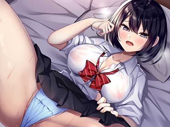 サンプル画像2:押しに弱い幼馴染にえっちな無茶振りで彼氏にナイショのあまあま添い寝〜密着ベロチューでオホるくらい溜まってた性欲溢れちゃいました〜(M屋) [d_304060]