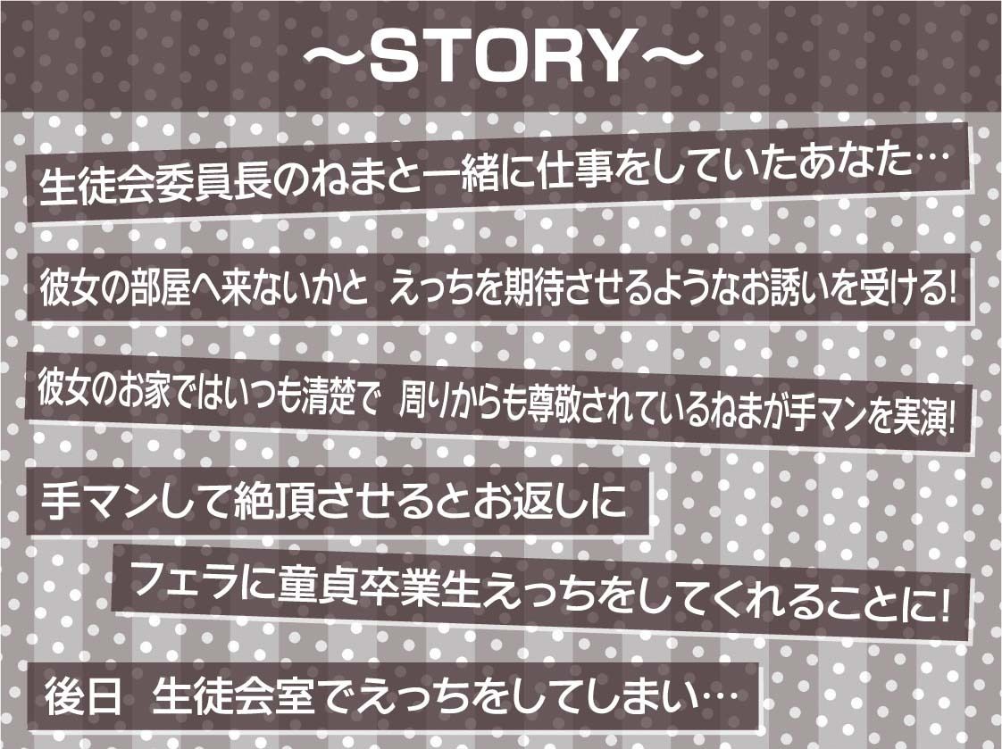 サンプル画像3:清楚で下品な生徒会委員長【フォーリーサウンド】(テグラユウキ) [d_305220]