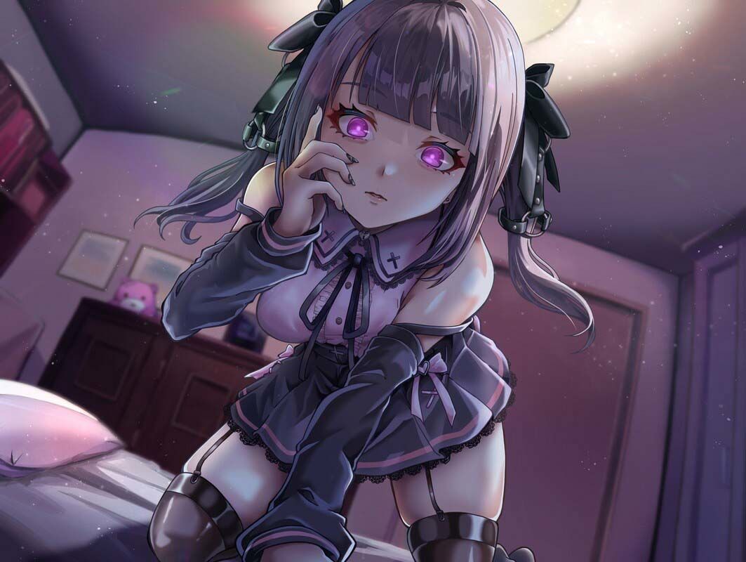 サンプル画像1:監禁×地雷女子 幼馴染のヤンデレ娘に拘束されて…(フォレスト・キャラバン) [d_308385]