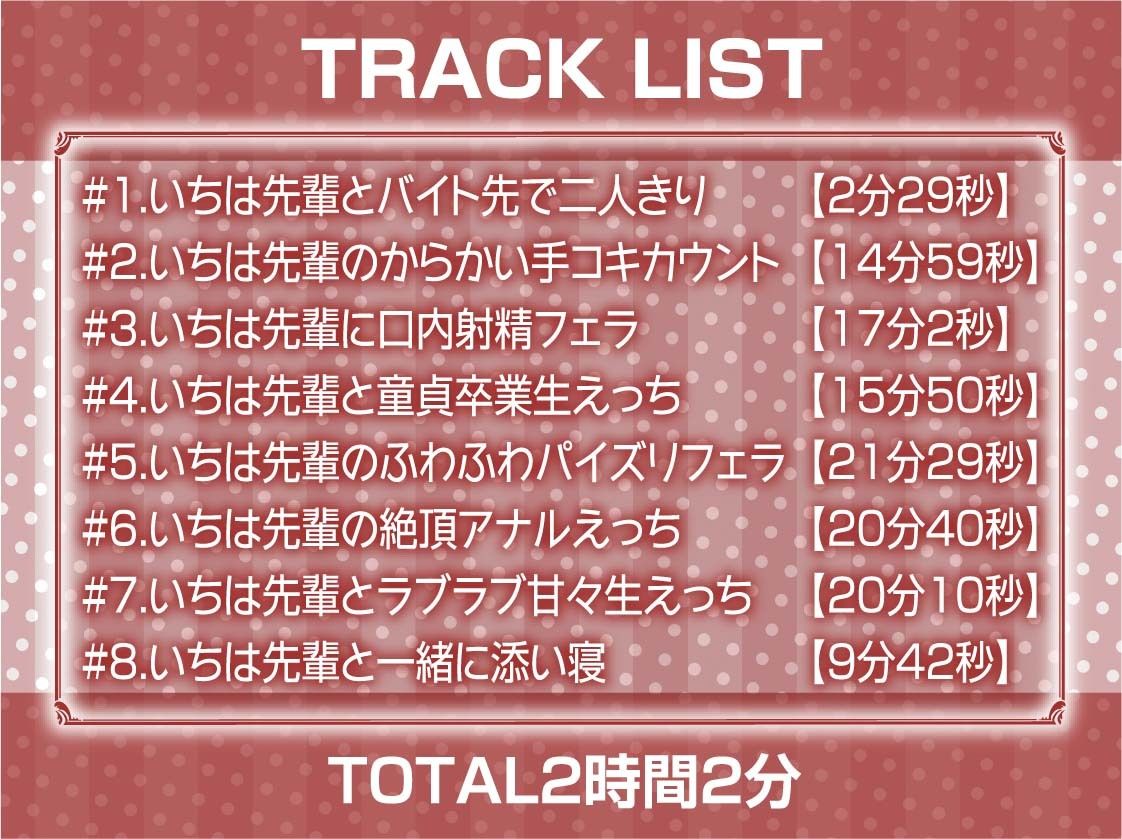 サンプル画像6:居酒屋バイト先の先輩とのどすけべ生中出し交尾！【フォーリーサウンド】(テグラユウキ) [d_310271]