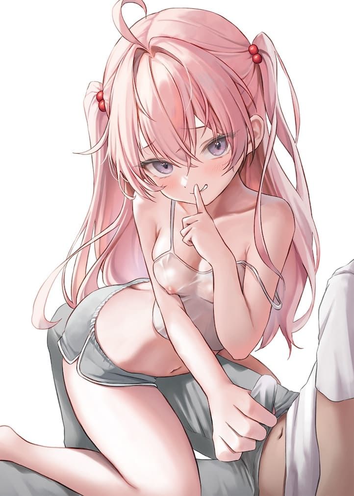 サンプル画像2:勃起したら負け！姪っ子の手コキゲーム(メスの本能) [d_310651]