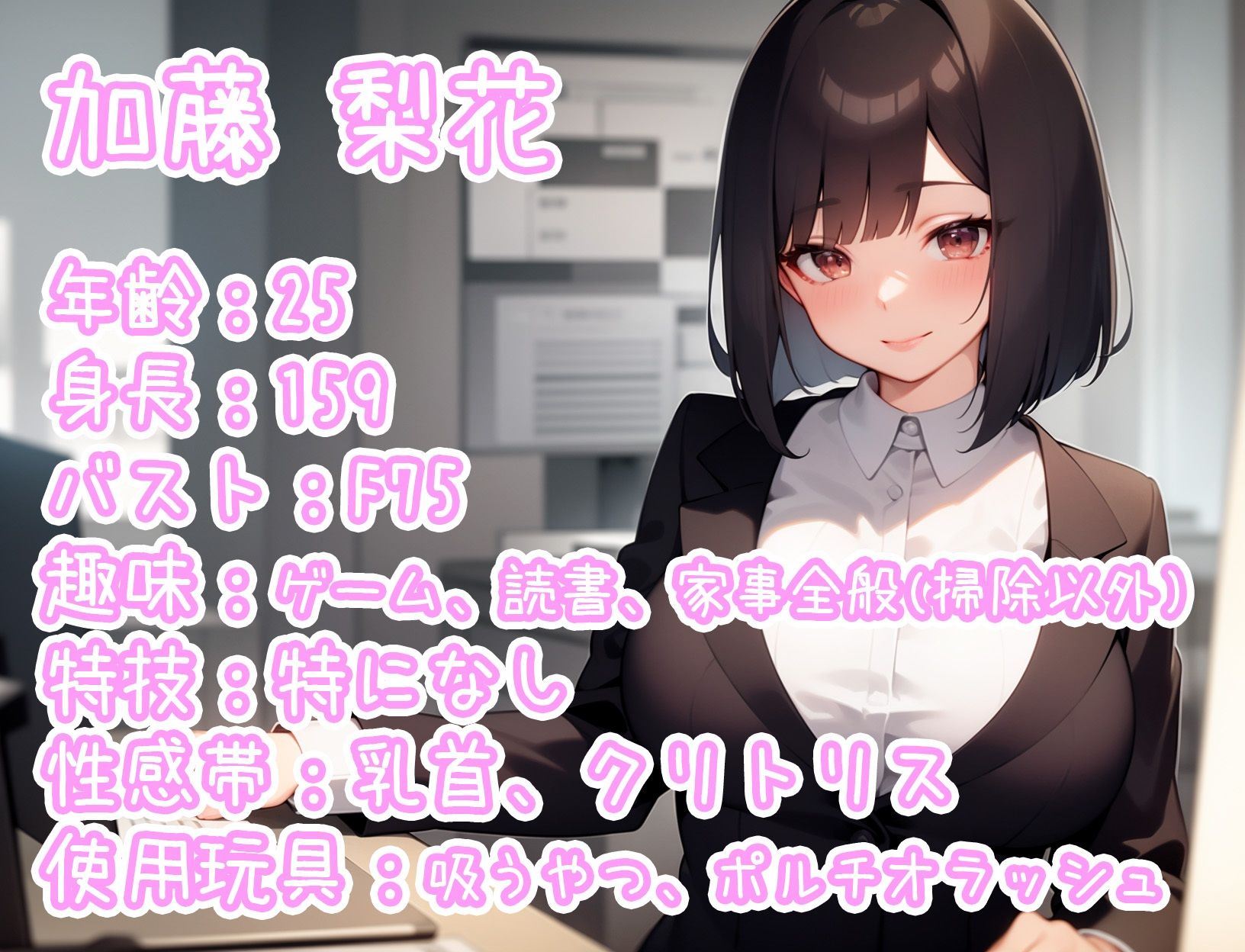 サンプル画像1:【実演オナニー】THE FIRST ONANISM【加藤梨花】 新人OLちゃんが乳首だけで激しくイキ狂う……///(ぴゅあとろぼいす) [d_313167]