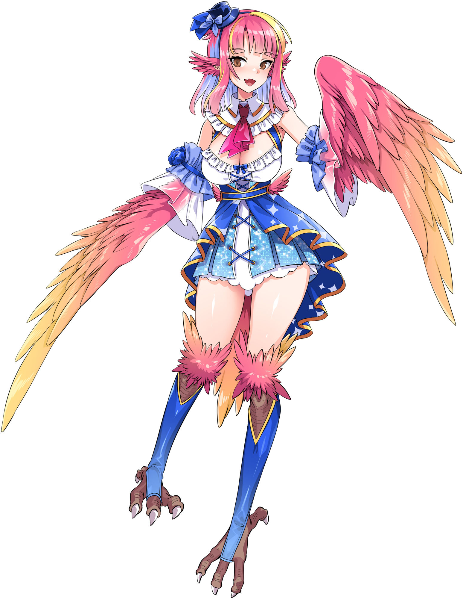 サンプル画像2:モンスター娘に襲われるASMR〜ハーピーのシノ編〜 KU-100/フォーリーサウンド【ルート分岐あり】(人間以外) [d_313701]