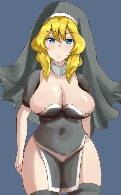 サンプル画像1:清楚なシスターがドSになって、僕はオッパイに忠誠を誓って(milk party) [d_313702]