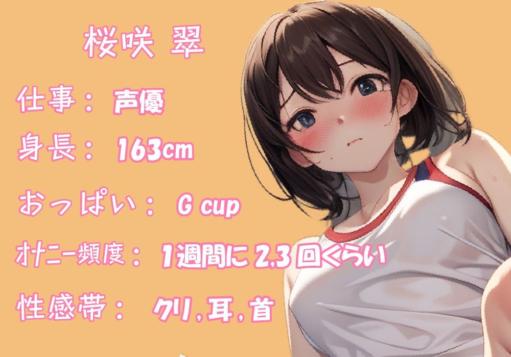 サンプル画像1:【現役声優実演】ブルマ穿いてオナニーってキモチイイ？挑戦してみます♪(ミヤワクラブ) [d_313835]