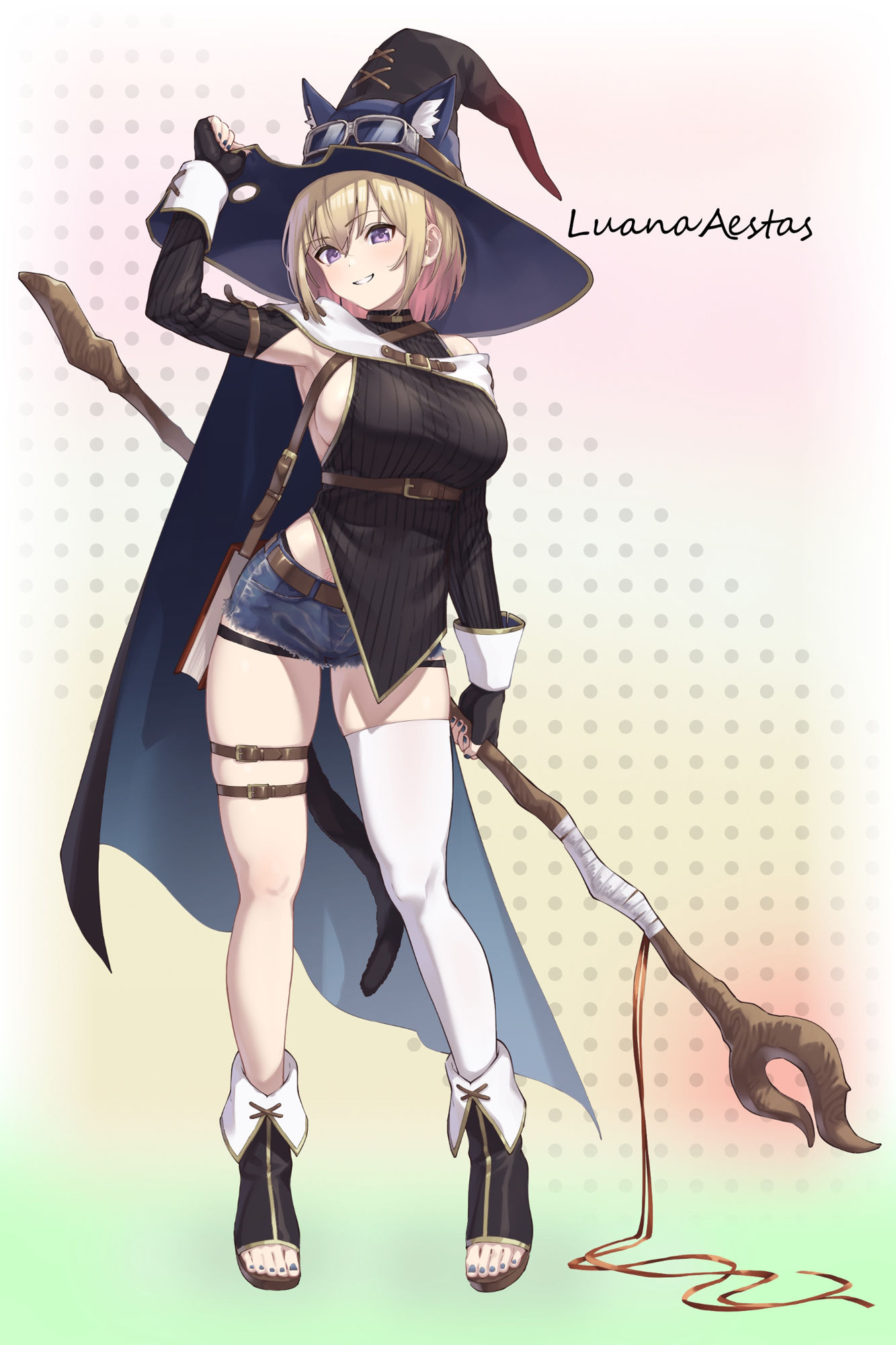 サンプル画像5:淫紋のせいだからっ！！ 〜ボーイッシュ魔法使い、’縁結び淫紋’で純愛増幅♪ 大好きがぜんぜん隠せてない生意気女のベロチュー欲しがりエッチ♪〜(ライオクライオ) [d_321435]