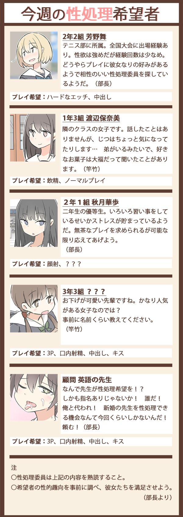 サンプル画像3:男子の少ない学校で女子の性欲処理するお仕事〜ボイスコミックver.〜(川洲出版) [d_322671]