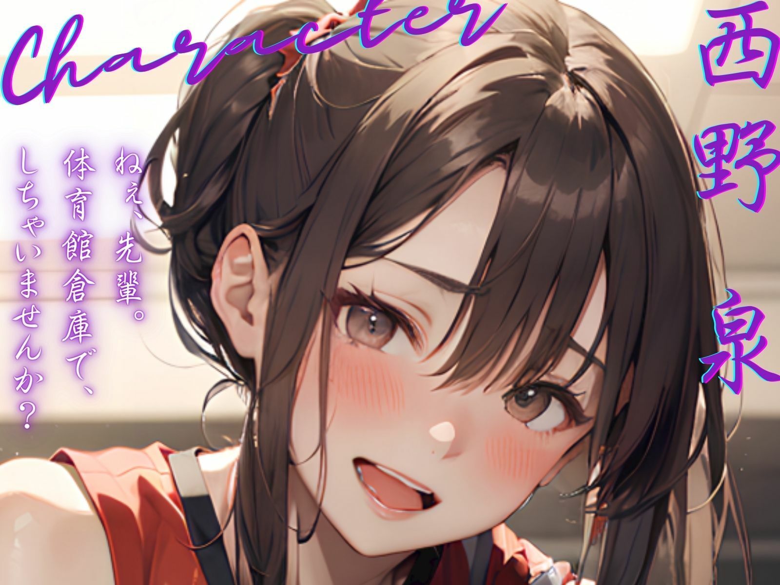 サンプル画像2:【KU100】女バスの後輩彼女は、おしとやかさの欠片もないセックスモンスター(ご奉仕プレイ) [d_323238]