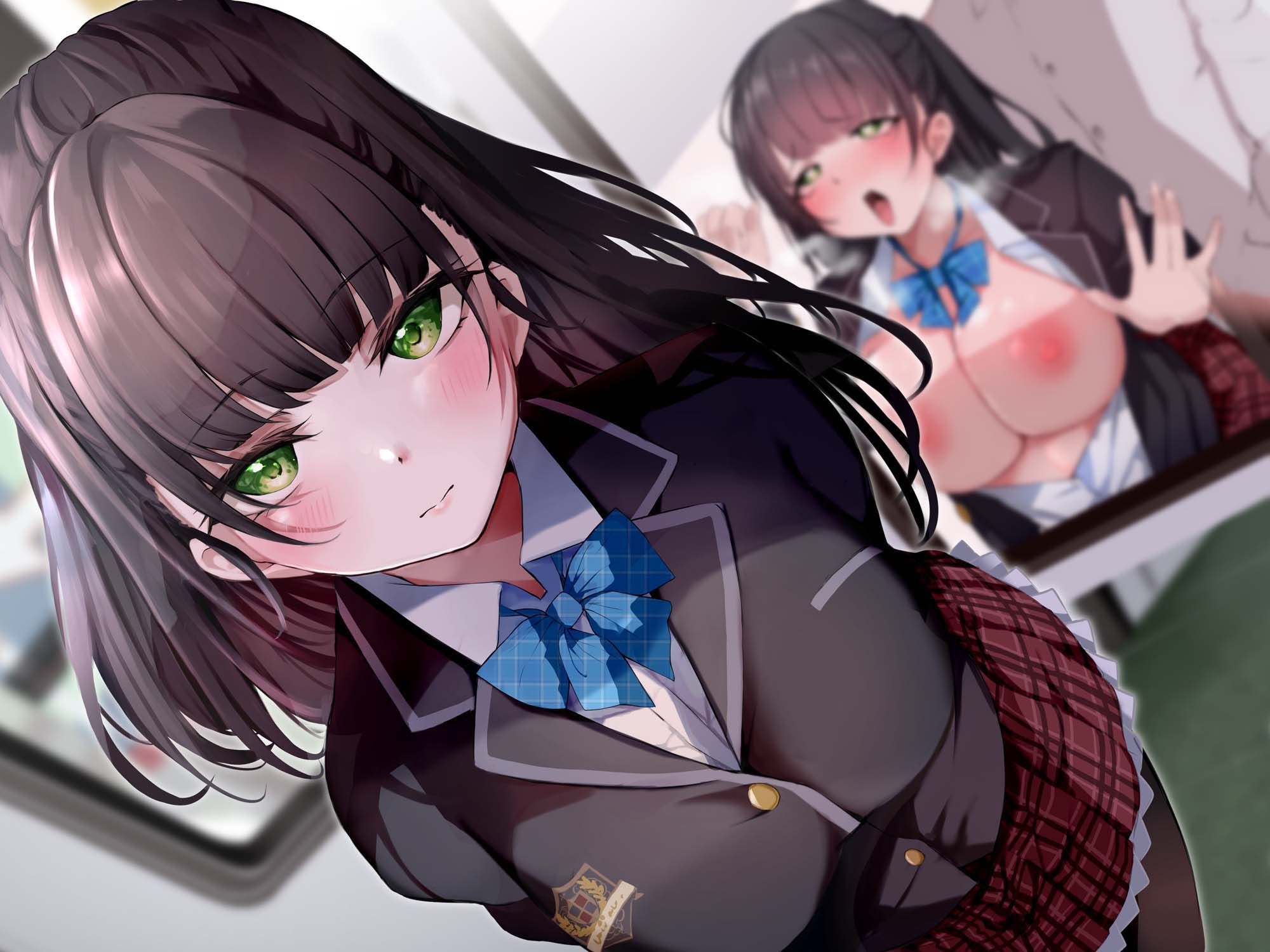 サンプル画像1:満員電車で幸薄JKに逆痴●される(あくあぽけっと) [d_323318]